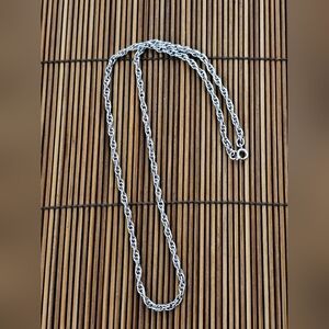 Sterling Silver Chain Necklace (Vintage)